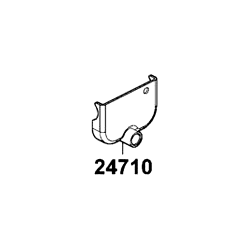 24710-LBA7-900 STAY CHANGE HANDLE ASSY — diagram cutout