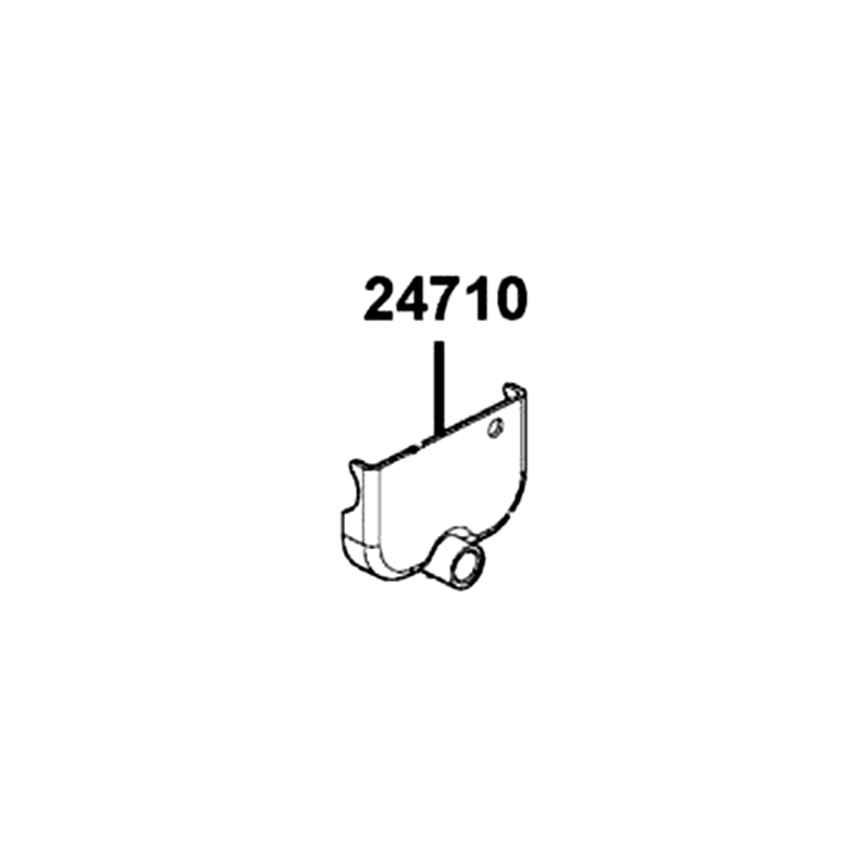 24710-LCA4-E00 STAY CHANGE HANDLE ASSY — diagram cutout
