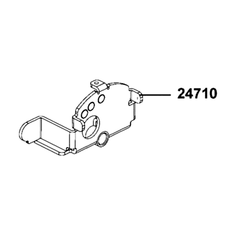 24710-LKM5-E00 STAY SHIFTER — diagram cutout