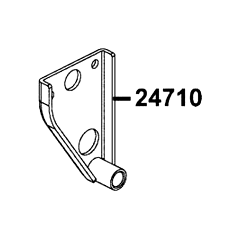 24710-PWA1-900 STAY CHANGE HNDL ASSY — diagram cutout