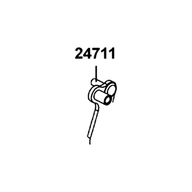 24711-LKM5-E00 STAY UPPER SHIFT GUIDE — diagram cutout