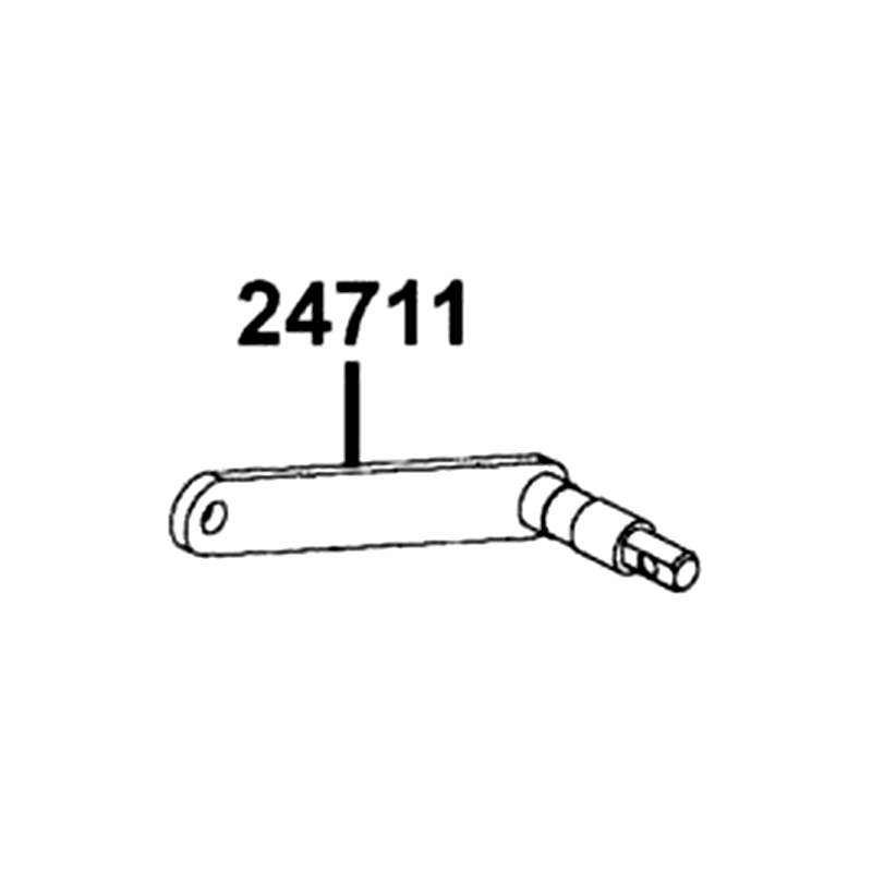 24711-ZXA3-M00 SHAFT COMP CHANGE HANDLE — diagram cutout