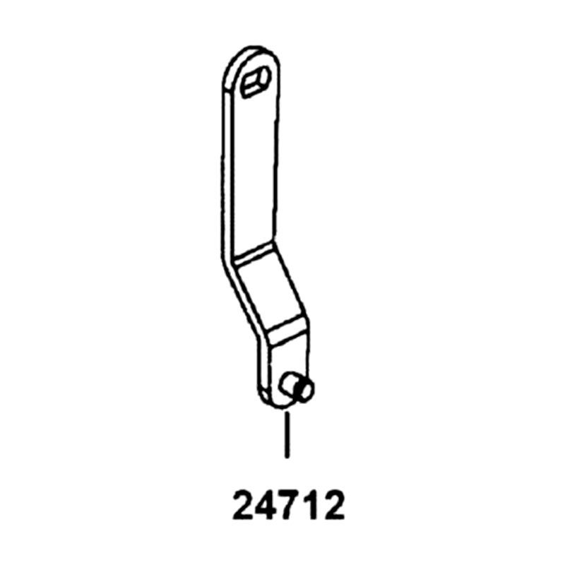 24712-ALE8-E00 STAY SHIFT GUIDE — diagram cutout