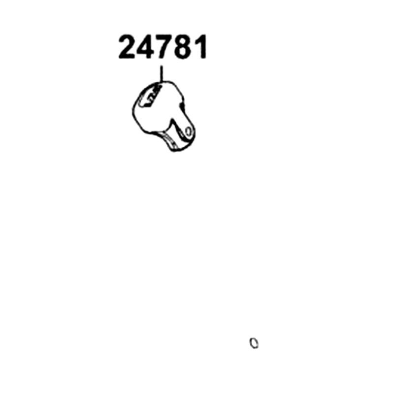 24781-LBA7-900 COVER CHANGE HANDLE — diagram cutout