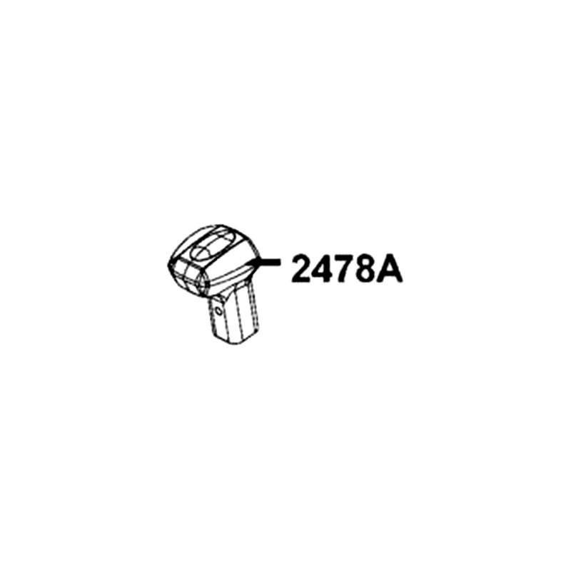 2478A-ALC1-E00 KNOB SHIFTER ASSY — diagram cutout