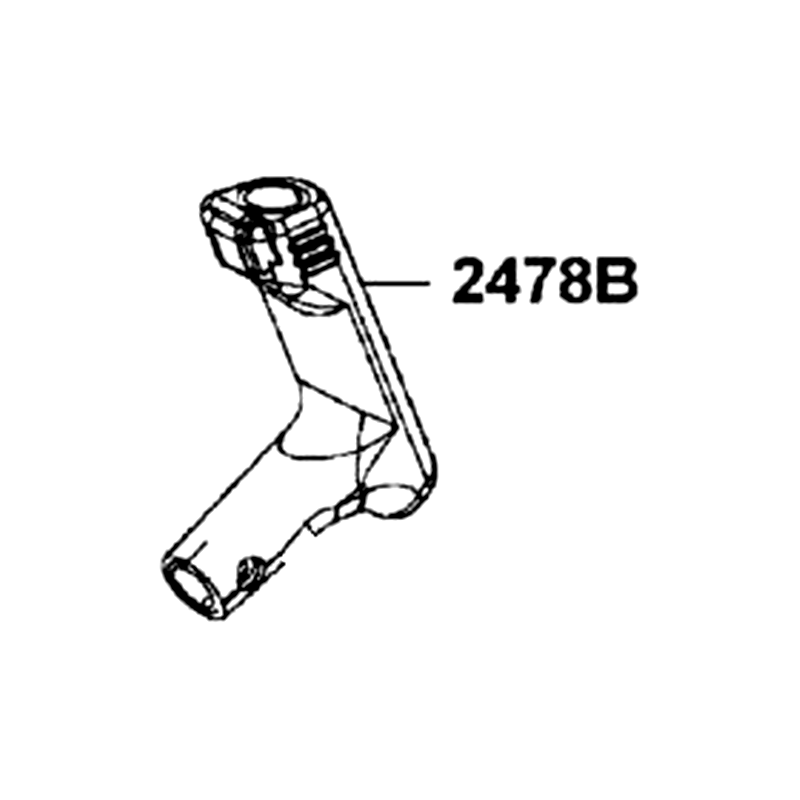 2478B-ALE8-E00 SHIFTER KNOB ASSY — diagram cutout