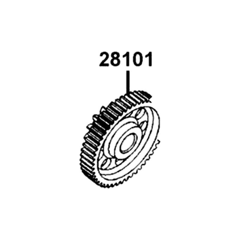 28101-KKJ9-011 GEAR STARTER REDUCTION — diagram cutout