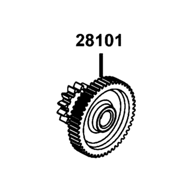 28101-LEA2-900 GEAR STARTER REDUCTION — diagram cutout
