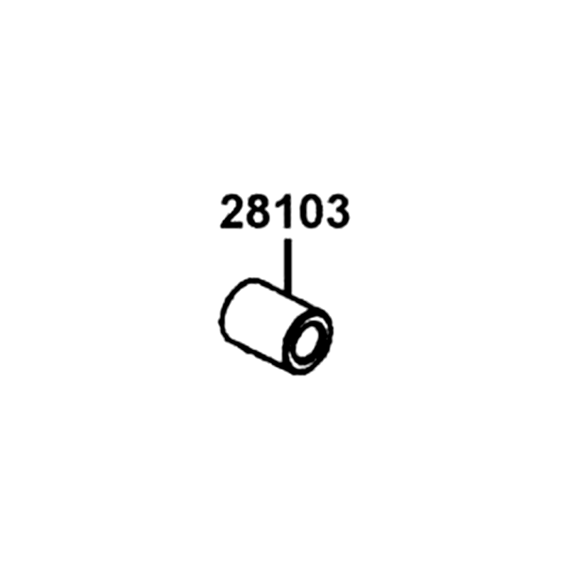 28103-LFA7-E00 COLLAR 9x15.5x21.1 — diagram cutout