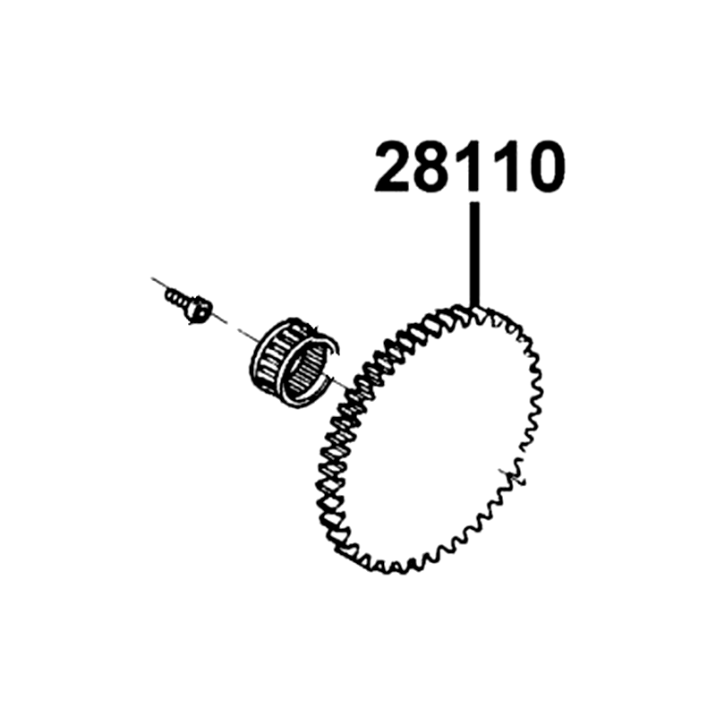 28110-GFY6-C10 GEAR COMP STARTING CLUTCH — diagram cutout