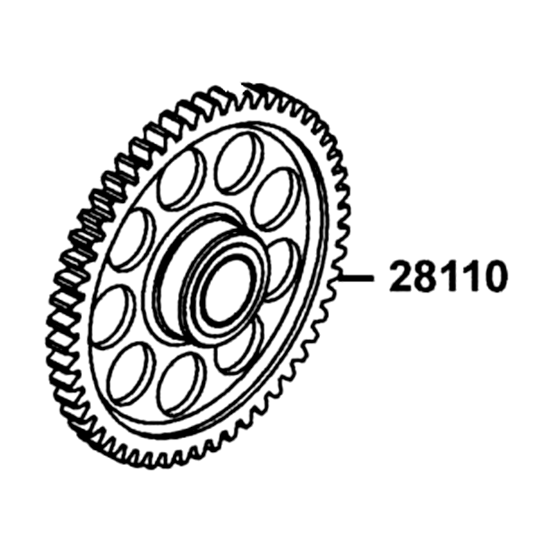28110-LEA7-E00 GEAR COMP STARTING CLUTCH — diagram cutout
