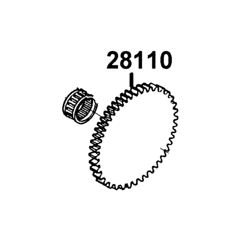 28110-LEB1-900 GEAR COMP STARTING CLUTCH — diagram cutout