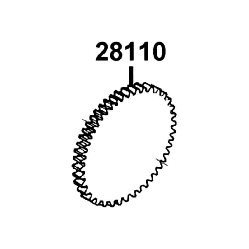 28110-LEB1-C00 GEAR COMP STARTING DRIVEN — diagram cutout