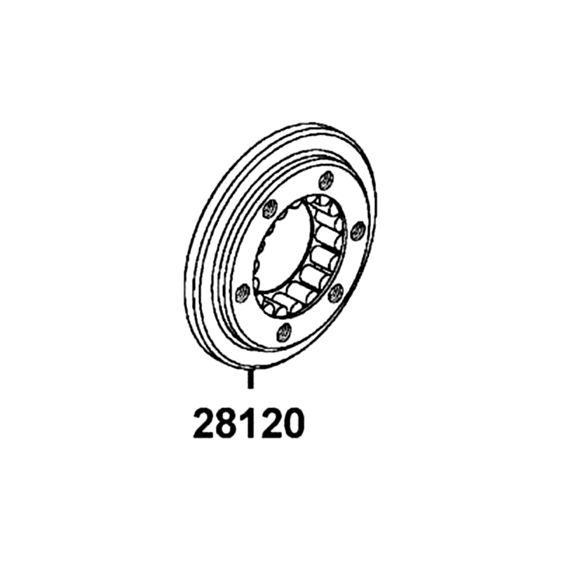 28120-KKE5-E0A ONE WAY CLUTCH — diagram cutout