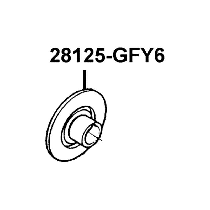 28125-GFY6-901 FLANGE STARTING CLUTCH — diagram cutout