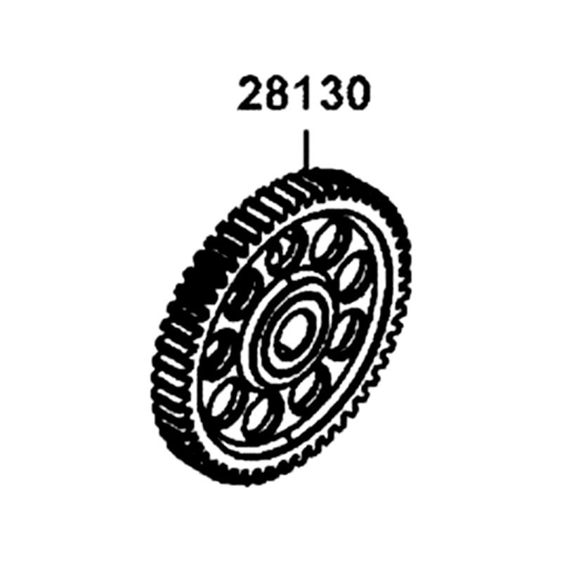 28130-LGC6-E01 GEAR STARTER REDUCTION (52T/11T) — diagram cutout