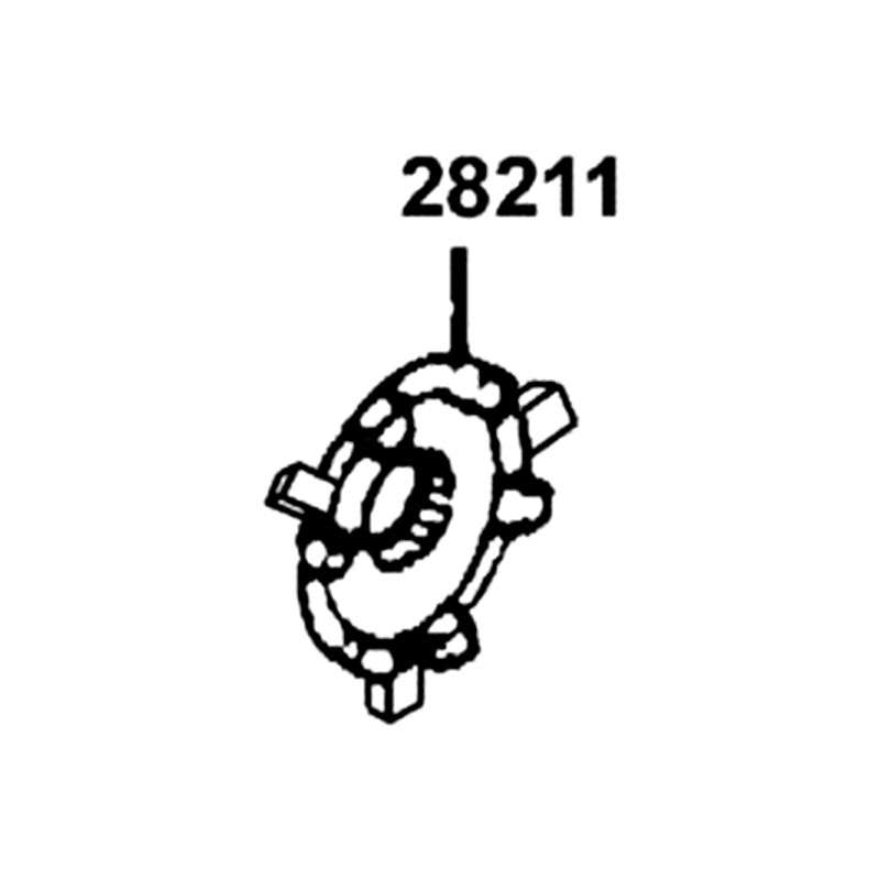 28211-KEB7-900 RATCHET KICK STARTER — diagram cutout