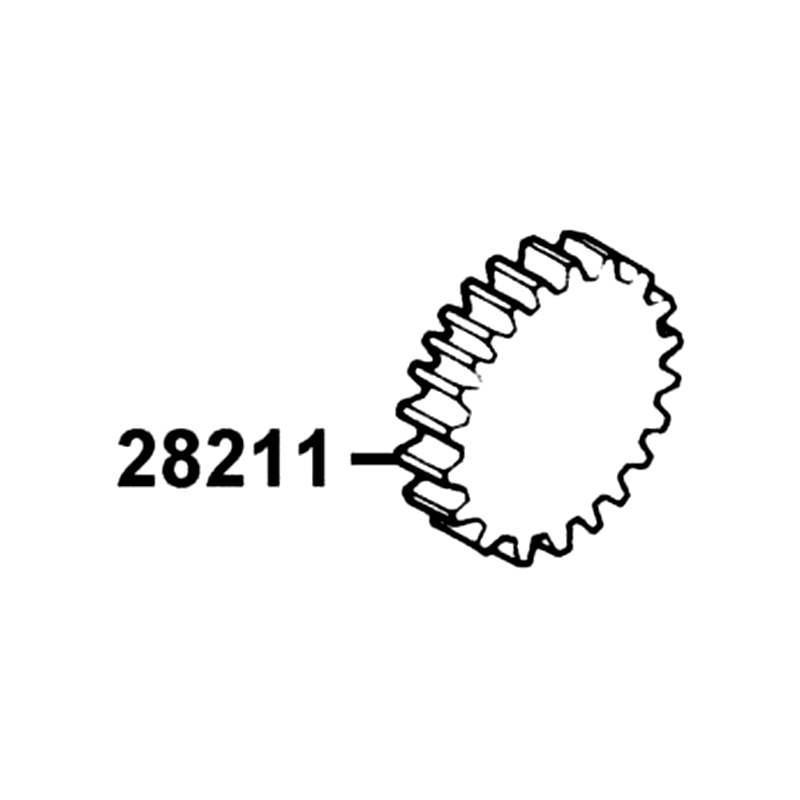 28211-LBA8-C10 PINION KICK STARTER — diagram cutout