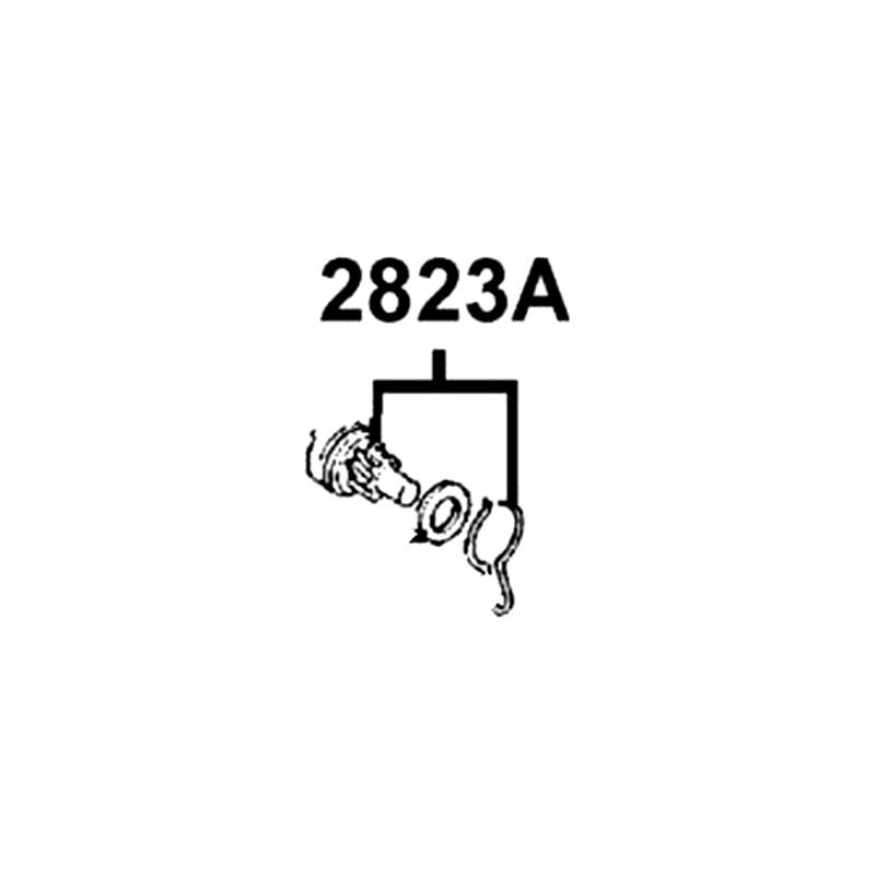 2823A-GKAK-W10 GEAR ASSY KICK DRIVEN — diagram cutout