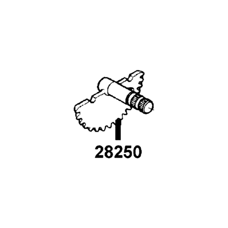 28250-GBN2-C00 SPINDLE COMP KICK STARTER — diagram cutout