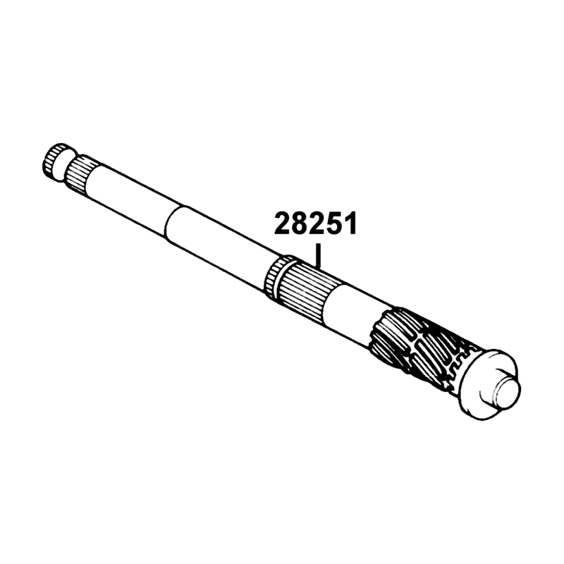 28251-LBA8-C10 PSINDLE KICK STARTER — diagram cutout