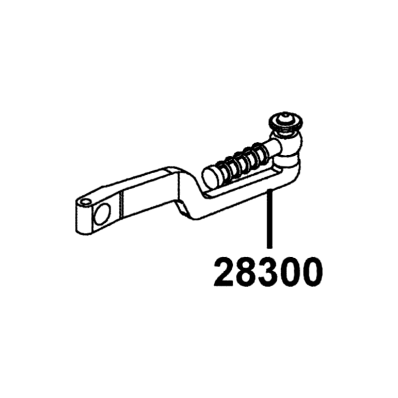 28300-KNBN-C00 ARM ASSY KICK STARTER — diagram cutout