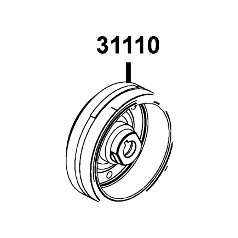 31110-ALE8-E00 ROTOR IGNITION EFI (D406) — diagram cutout