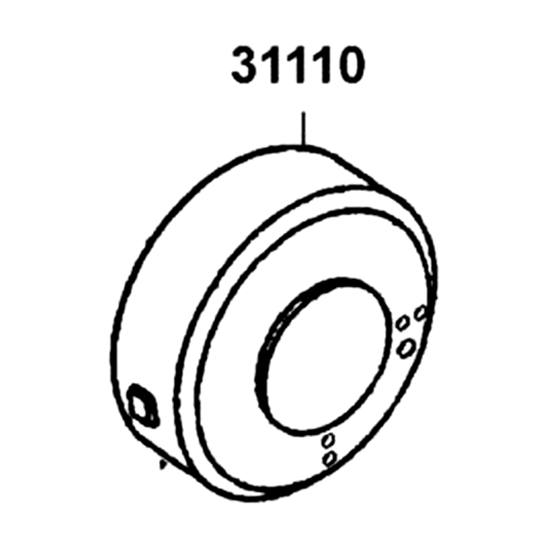31110-LBD6-E0B FLYWHEEL COMP (D406) — diagram cutout