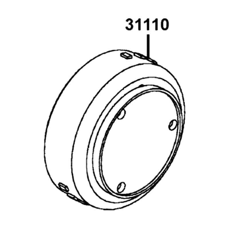 31110-LFA7-E0B FLYWHEEL COMP (D402) — diagram cutout