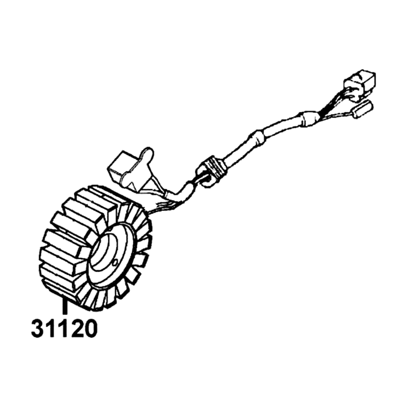 31120-LDE9-E00 STATOR COMP (D406) — diagram cutout