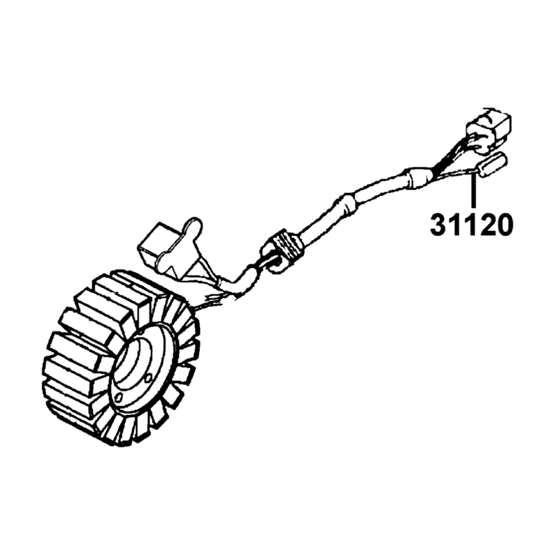 31120-LKM5-E00 STATOR COMP (D406) — diagram cutout