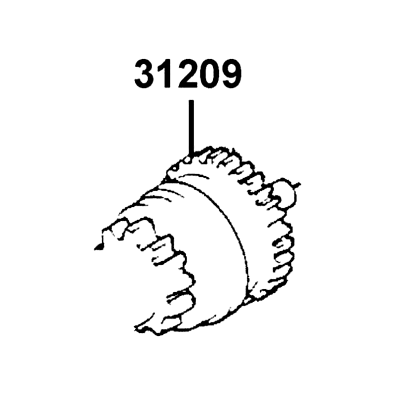 31209-GKAK-C00 PINION ASSY STARTER — diagram cutout