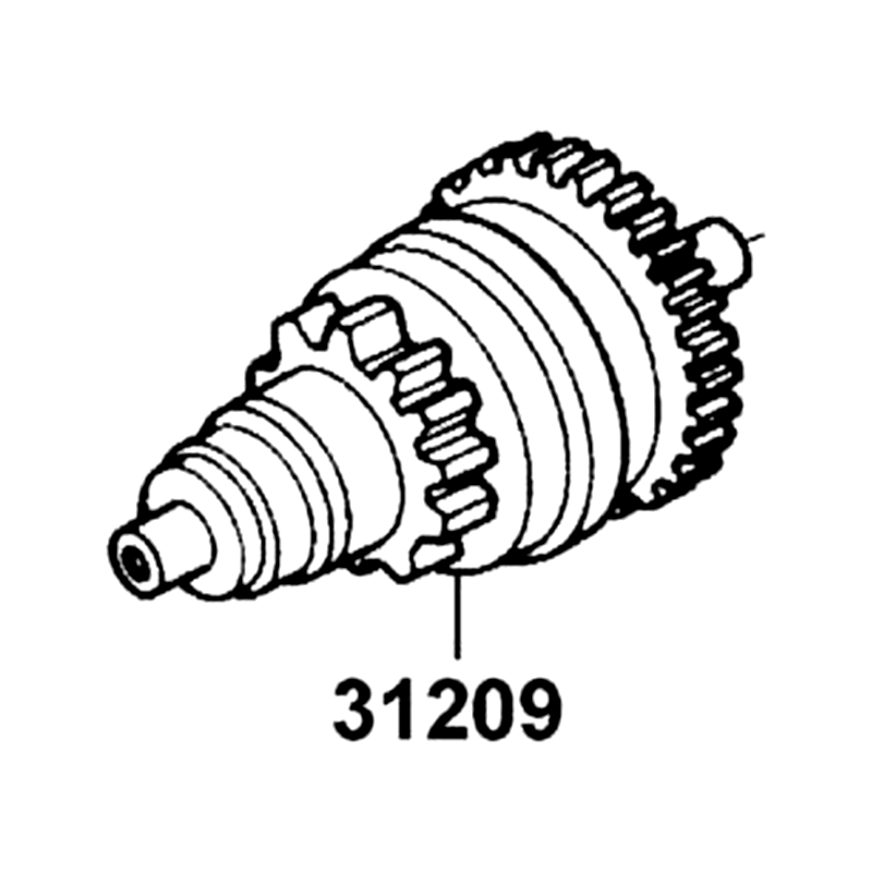 31209-KEE1-900 PINION ASSY STARTER — diagram cutout