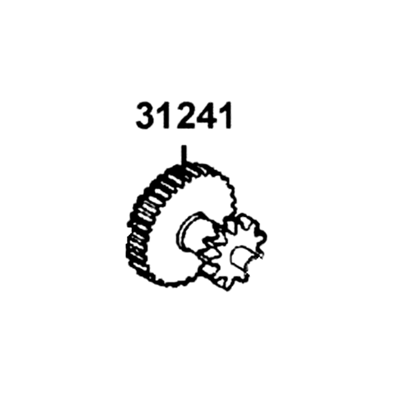 31241-KBE2-981 SHAFT STARTER GEAR — diagram cutout