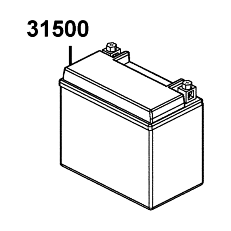 31500-AEB9-EZ0 BATTERY — diagram cutout