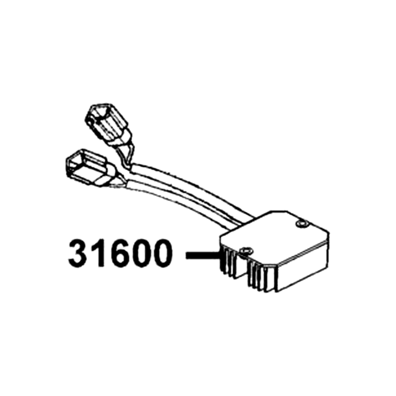 31600-PRB8-900 REG RECT COMP — diagram cutout