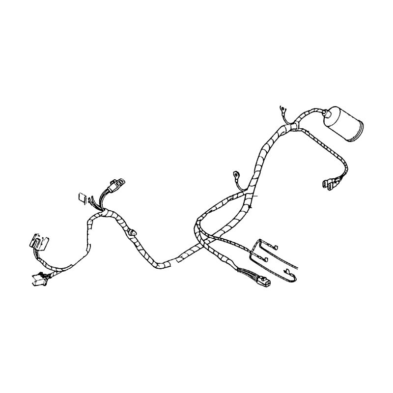 32100-ACB9-M30 HARNESS WIRE — diagram cutout