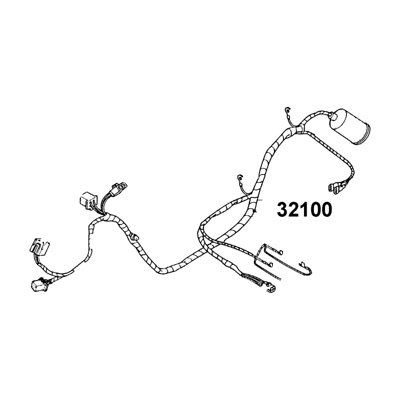 32100-AEA7-M30 HARNESS WIRE — diagram cutout