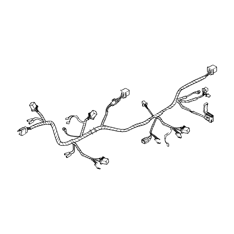 32100-LCD9-800 HARNESS WIRE — diagram cutout