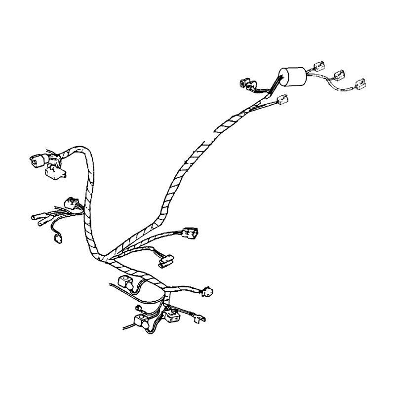 32100-LDF7-M30 HARNESS WIRE — diagram cutout