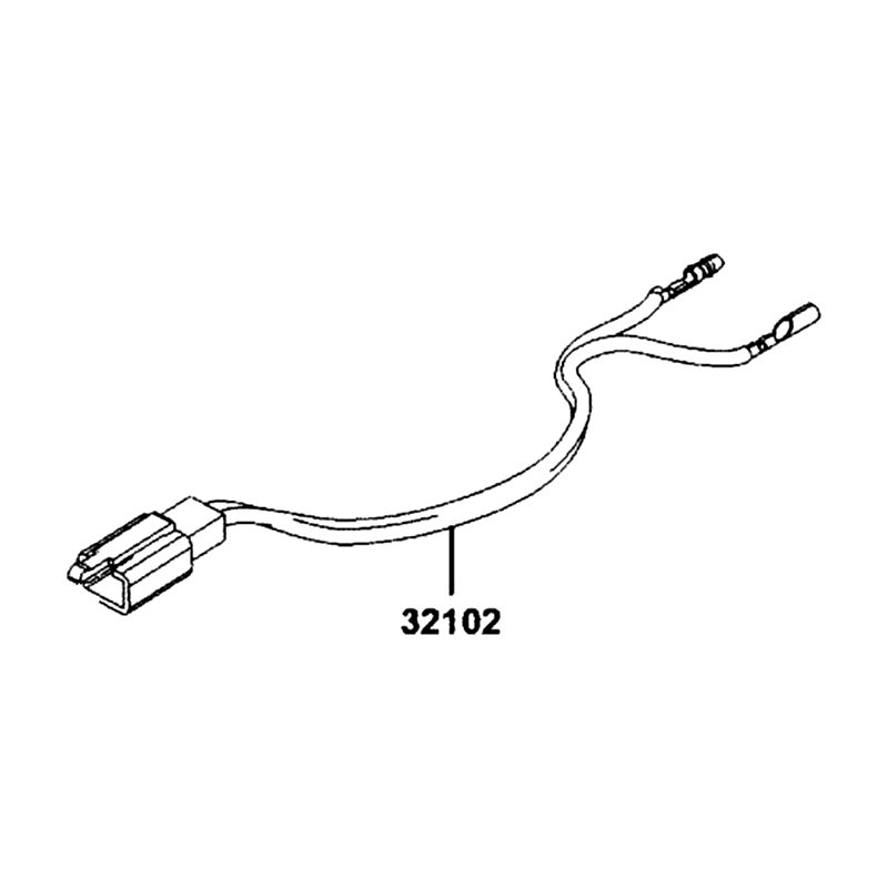 32102-AGJ5-M30 SUB HARNESS WIRE, FR WINKER — diagram cutout
