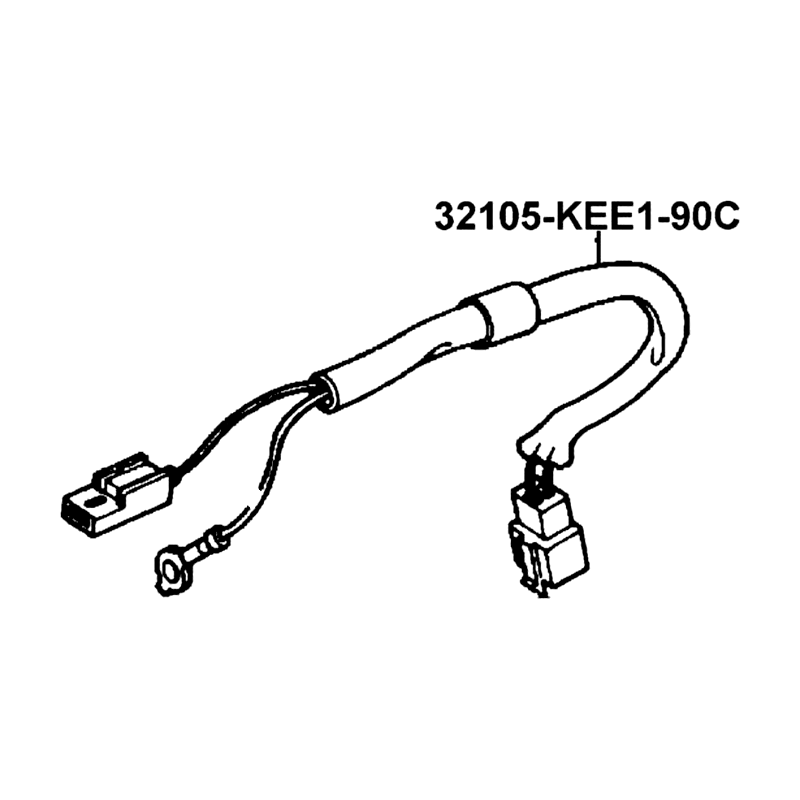 32105-KEE1-90C SUB HARNESS — diagram cutout