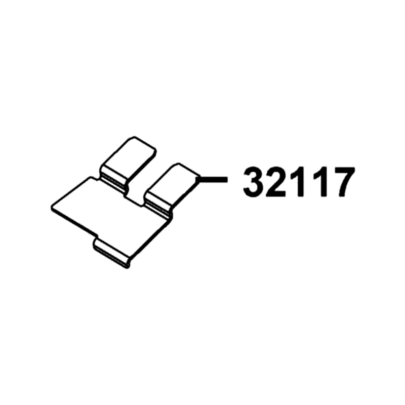 32117-AHF8-M40 STAY — diagram cutout