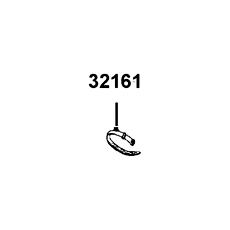 32161-LBA7-900 BAND WIRE — diagram cutout