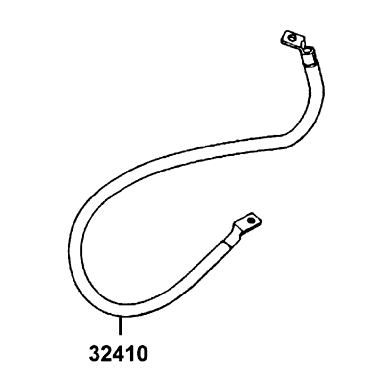 32410-LGE5-E00 CABLE STARTER MOTOR — diagram cutout