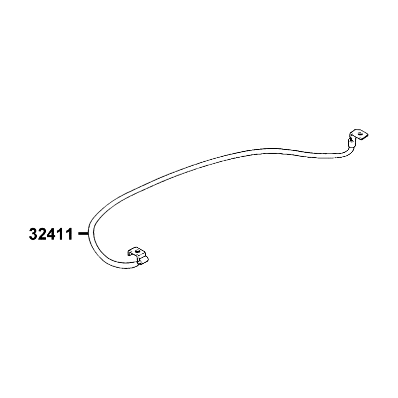 32411-LDF7-E10 CABLE BAT — diagram cutout
