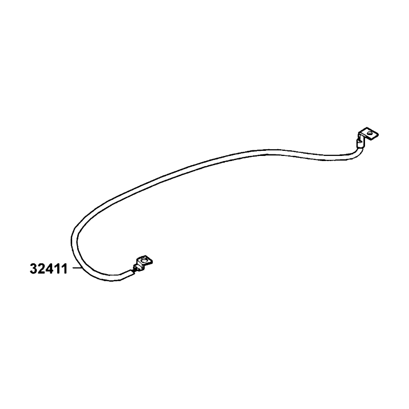 32411-LGE5-E00 CABLE BAT — diagram cutout