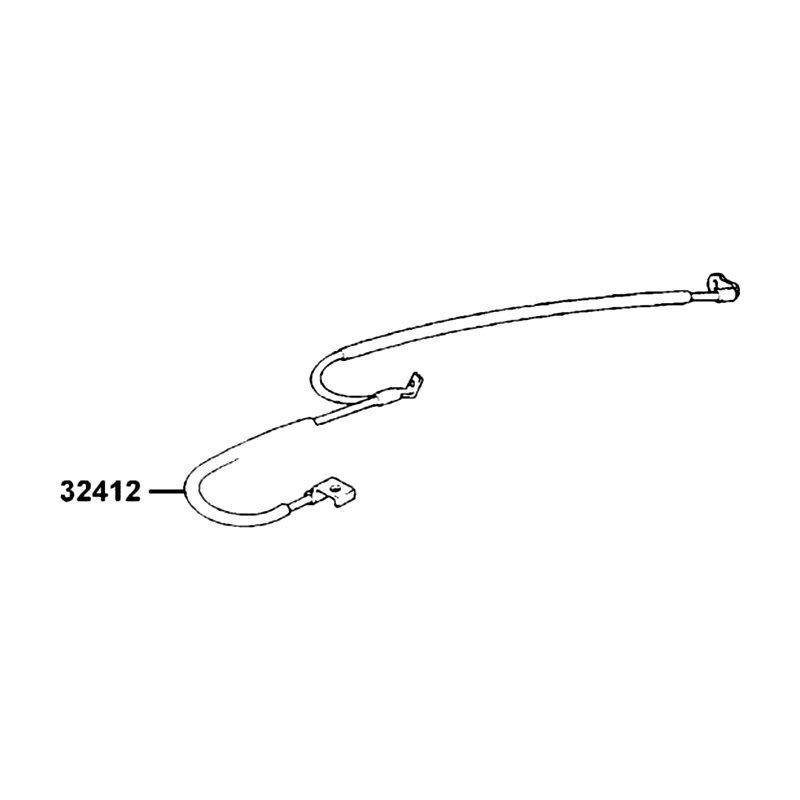 32412-BAA7-E00 CABLE, EARTH — diagram cutout