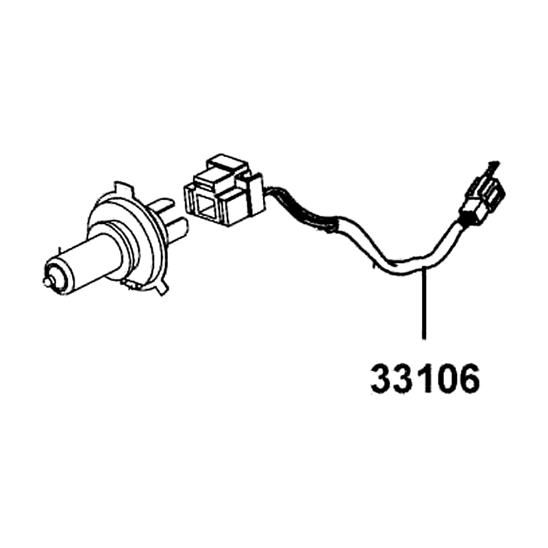 33106-KHB5-M31 SOCKET COMP — diagram cutout