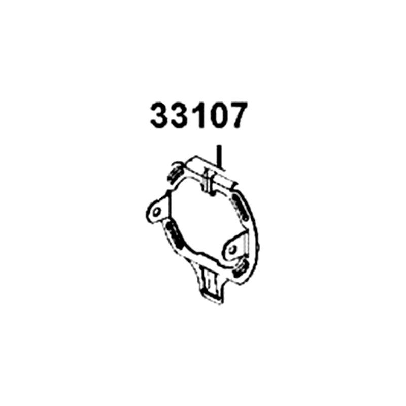 33107-AED7-900 HOLD STAY — diagram cutout